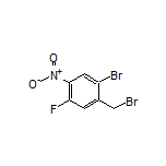 2-Bromo-5-fluoro-4-nitrobenzyl Bromide