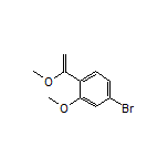 4-Bromo-2-methoxy-1-(1-methoxyvinyl)benzene