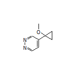 4-(1-Methoxycyclopropyl)pyridazine