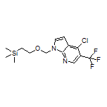 4-Chloro-5-(trifluoromethyl)-1-[[2-(trimethylsilyl)ethoxy]methyl]-7-azaindole