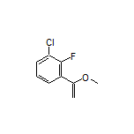 1-Chloro-2-fluoro-3-(1-methoxyvinyl)benzene
