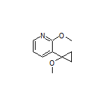 2-Methoxy-3-(1-methoxycyclopropyl)pyridine