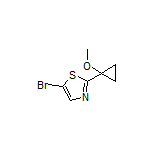 5-Bromo-2-(1-methoxycyclopropyl)thiazole