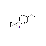 1-Ethyl-4-(1-methoxycyclopropyl)benzene