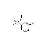 1-(1-Methoxycyclopropyl)-3-methylbenzene