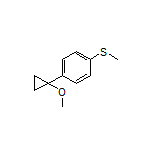 [4-(1-Methoxycyclopropyl)phenyl](methyl)sulfane