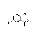 4-Bromo-1-chloro-2-(1-methoxyvinyl)benzene