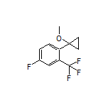 4-Fluoro-1-(1-methoxycyclopropyl)-2-(trifluoromethyl)benzene