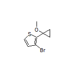 3-Bromo-2-(1-methoxycyclopropyl)thiophene