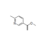 5-(1-Methoxyvinyl)-2-methylpyridine