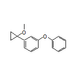 1-(1-Methoxycyclopropyl)-3-phenoxybenzene
