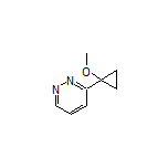 3-(1-Methoxycyclopropyl)pyridazine