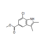 Methyl 7-Chloro-2,3-dimethyl-1H-indole-5-carboxylate