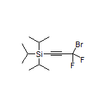 (3-Bromo-3,3-difluoro-1-propyn-1-yl)triisopropylsilane