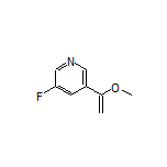 3-Fluoro-5-(1-methoxyvinyl)pyridine