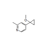 4-(1-Methoxycyclopropyl)-2-methylpyridine