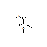 3-(1-Methoxycyclopropyl)-2-methylpyridine