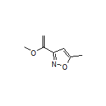 3-(1-Methoxyvinyl)-5-methylisoxazole
