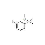 1-Iodo-3-(1-methoxycyclopropyl)benzene