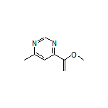4-(1-Methoxyvinyl)-6-methylpyrimidine
