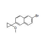 2-Bromo-6-(1-methoxycyclopropyl)naphthalene