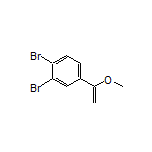 1,2-Dibromo-4-(1-methoxyvinyl)benzene