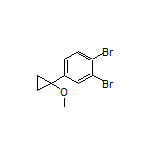 1,2-Dibromo-4-(1-methoxycyclopropyl)benzene
