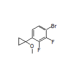 1-Bromo-2,3-difluoro-4-(1-methoxycyclopropyl)benzene