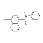 4-Bromo-N-methyl-N-phenyl-1-naphthamide