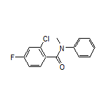 2-Chloro-4-fluoro-N-methyl-N-phenylbenzamide