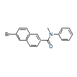 6-Bromo-N-methyl-N-phenyl-2-naphthamide