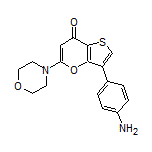3-(4-Aminophenyl)-5-morpholino-7H-thieno[3,2-b]pyran-7-one