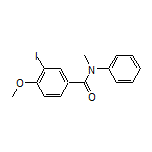 3-Iodo-4-methoxy-N-methyl-N-phenylbenzamide