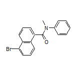 5-Bromo-N-methyl-N-phenyl-1-naphthamide