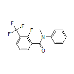 2-Fluoro-N-methyl-N-phenyl-3-(trifluoromethyl)benzamide