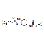 N-[trans-4-(Boc-amino)cyclohexyl]-3,3,3-trifluoropropane-1-sulfonamide