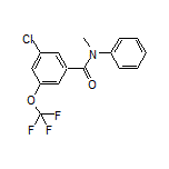 3-Chloro-N-methyl-N-phenyl-5-(trifluoromethoxy)benzamide