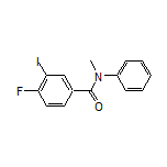 4-Fluoro-3-iodo-N-methyl-N-phenylbenzamide