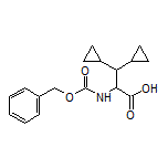 2-(Cbz-amino)-3,3-dicyclopropylpropanoic Acid