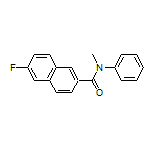 6-Fluoro-N-methyl-N-phenyl-2-naphthamide