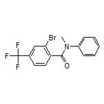 2-Bromo-N-methyl-N-phenyl-4-(trifluoromethyl)benzamide