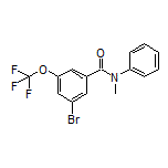3-Bromo-N-methyl-N-phenyl-5-(trifluoromethoxy)benzamide