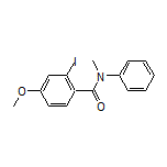 2-Iodo-4-methoxy-N-methyl-N-phenylbenzamide