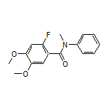2-Fluoro-4,5-dimethoxy-N-methyl-N-phenylbenzamide