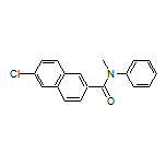 6-Chloro-N-methyl-N-phenyl-2-naphthamide