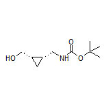 tert-Butyl [[(1R,2S)-2-(Hydroxymethyl)cyclopropyl]methyl]carbamate