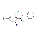 2,4-Dibromo-6-fluoro-N-methyl-N-phenylbenzamide