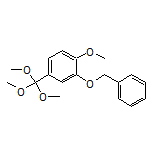 2-(Benzyloxy)-1-methoxy-4-(trimethoxymethyl)benzene