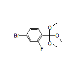 4-Bromo-2-fluoro-1-(trimethoxymethyl)benzene