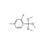2-Fluoro-4-methyl-1-(trimethoxymethyl)benzene
